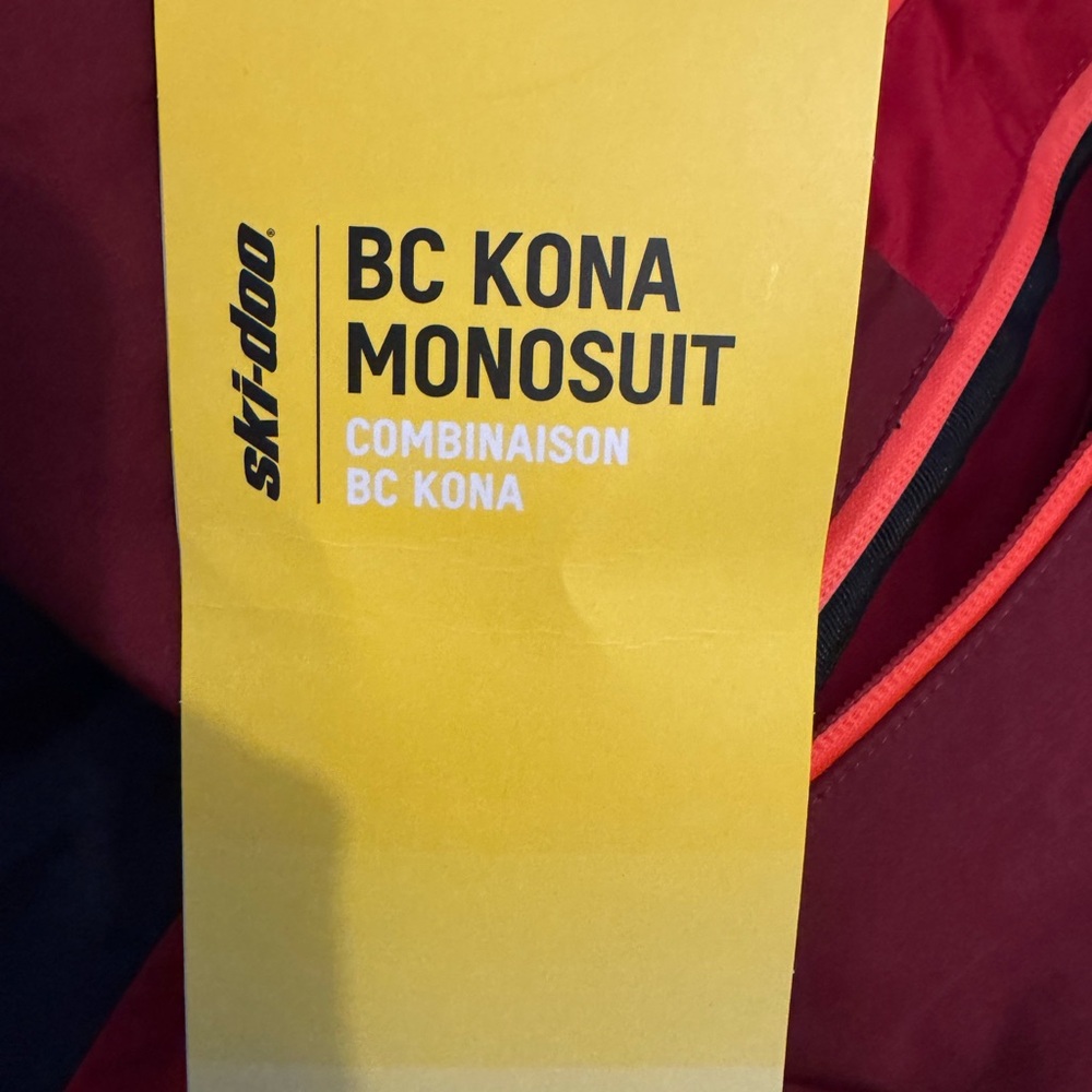 Ski-Doo BC Kona Monosuit XL RED US Only